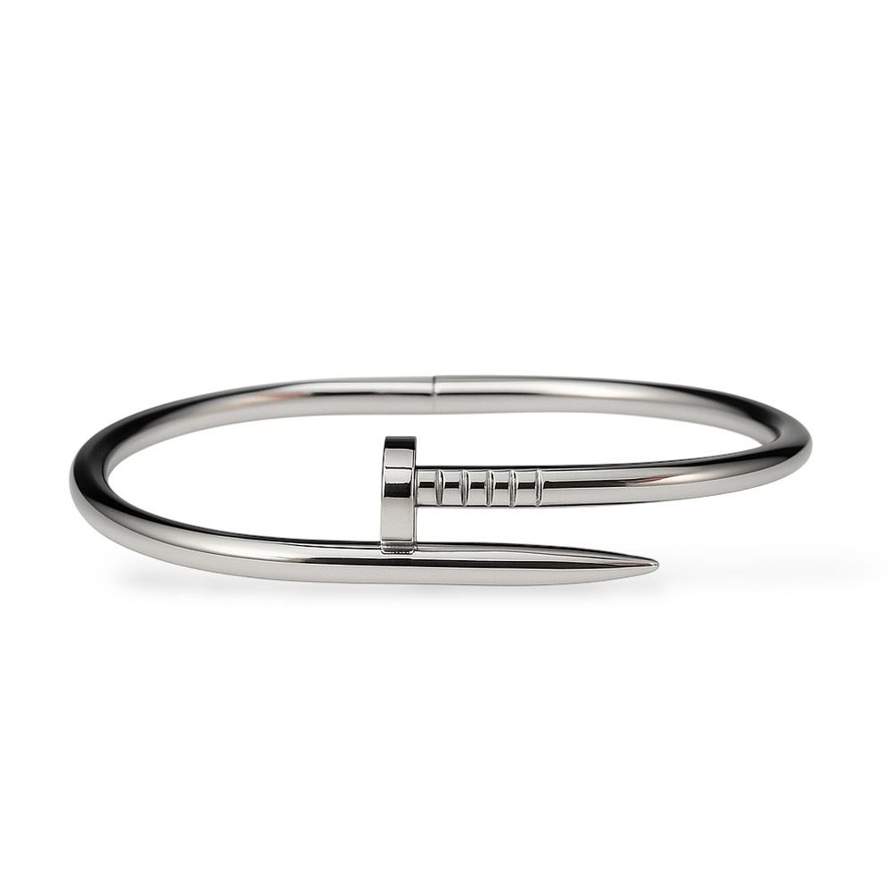 Pulseira Bracelete Prego Aço Inoxidável. - 0000000... - RC JOIAS BY RUDI
