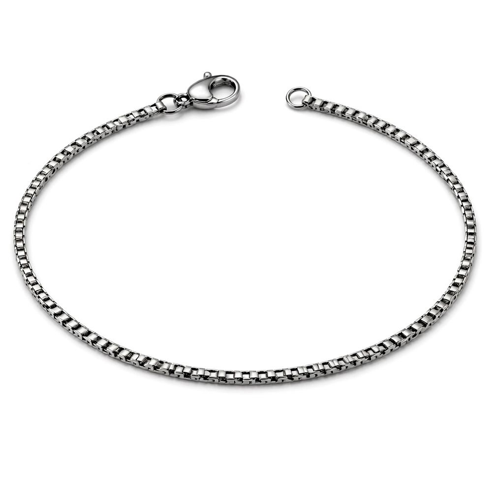 Pulseira Veneziana 2 Milímetros Aço Inoxidável - 0... - RC JOIAS BY RUDI