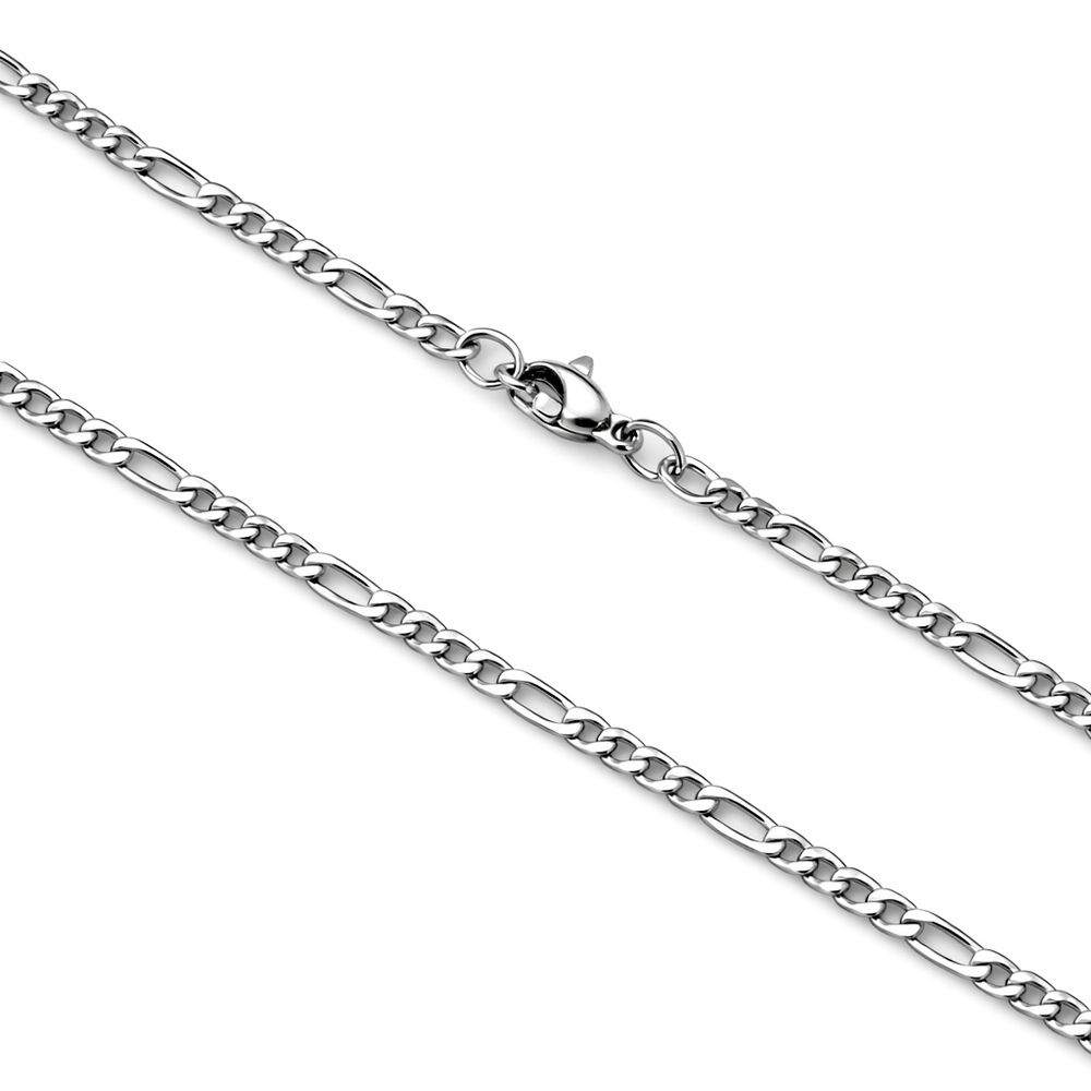 Corrente 3x1 Aço Inoxidável - 0000000134385 - RC JOIAS BY RUDI