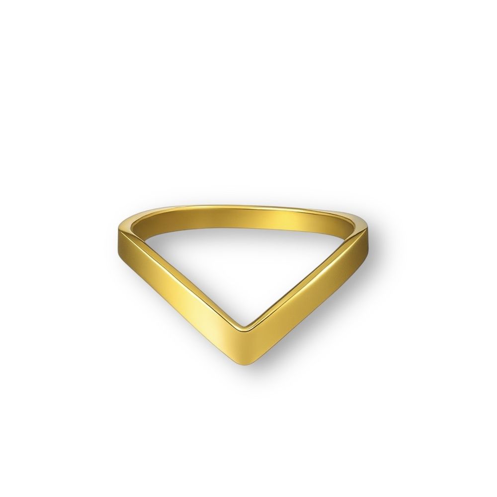 Anel Mulher Maravilha Aço Dourado - 0000000153324 - RC JOIAS BY RUDI