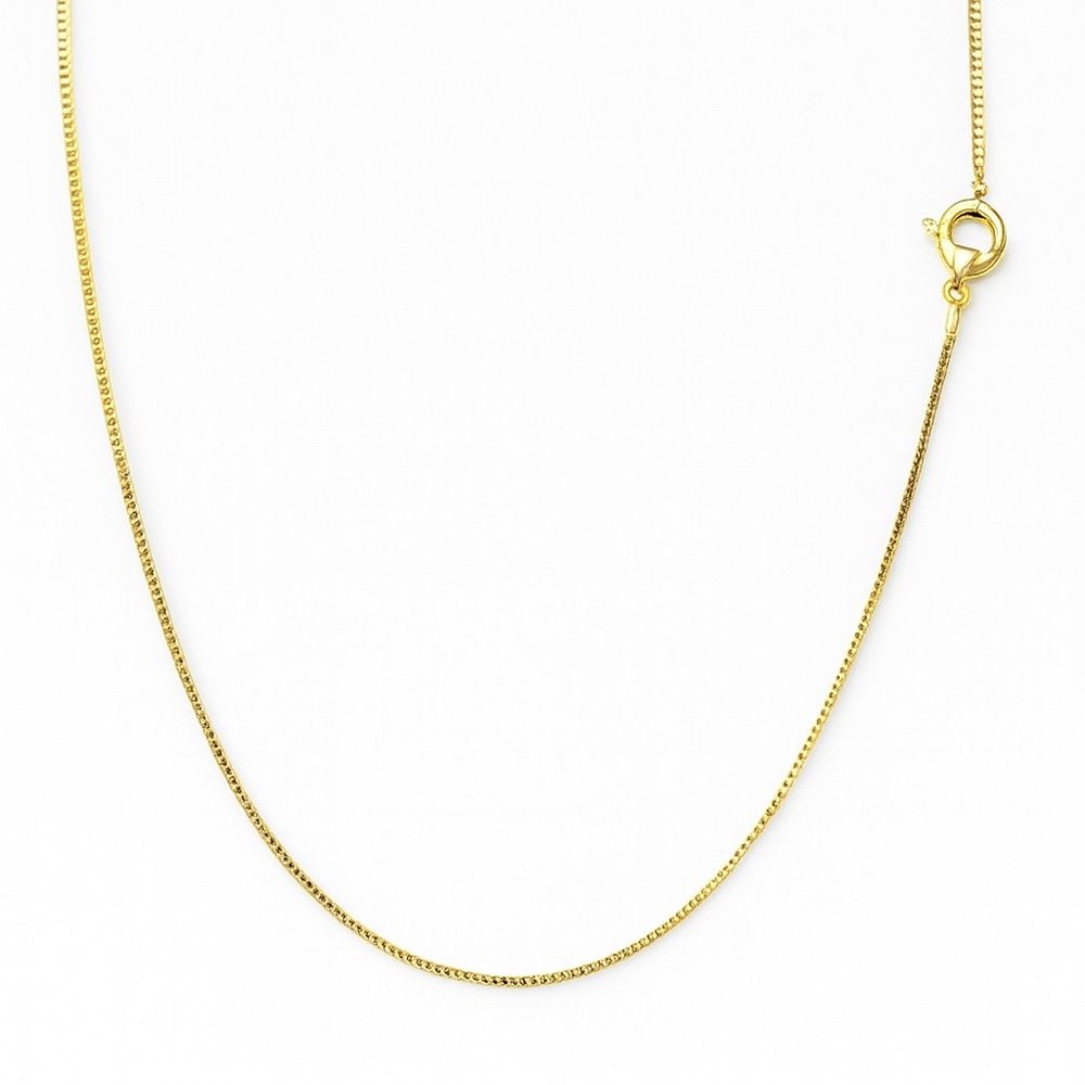 Corrente Veneziana Fecho Lagosta Banhado A Ouro 18... - RC JOIAS BY RUDI