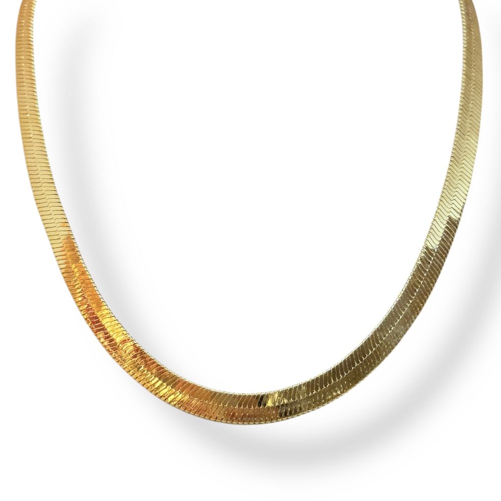 Colar Laminada Banhado A Ouro 18K - 0000000121880 - RC JOIAS BY RUDI