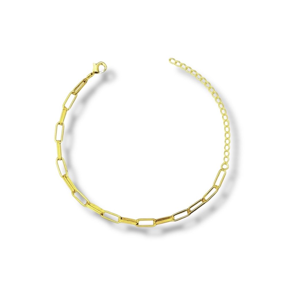Pulseira Cartier Chapada Banhado A Ouro 18K - 0000... - RC JOIAS BY RUDI