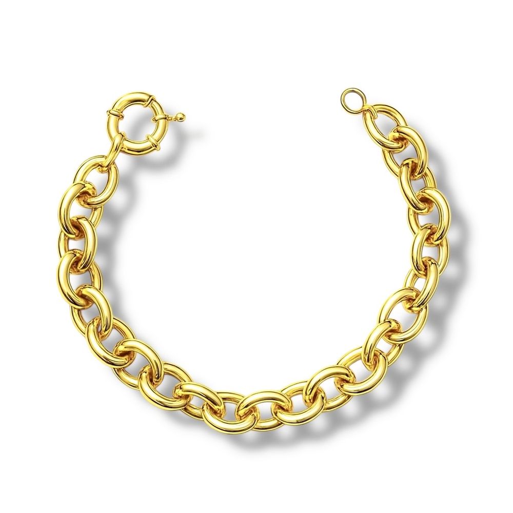Pulseira Cartier Cadeado Boia Marinheiro Banhado A... - RC JOIAS BY RUDI