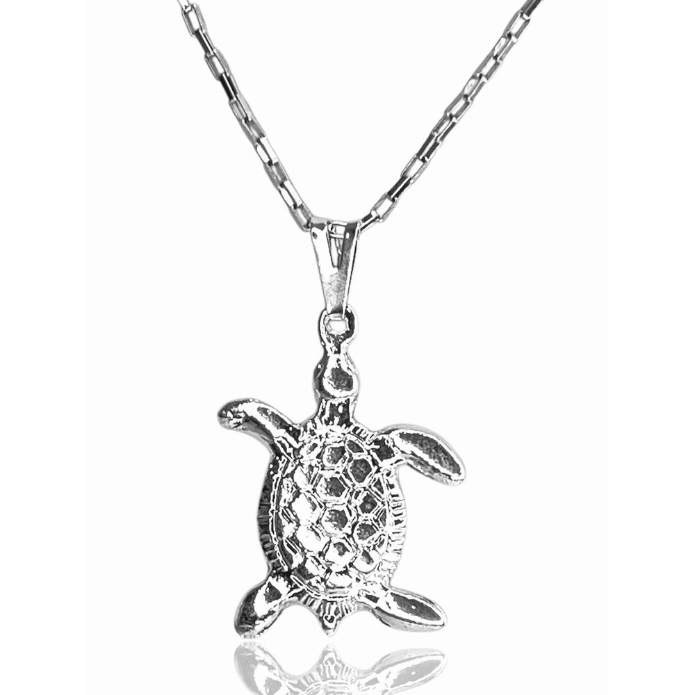 Pingente Tartaruga Banhado A Prata 925 - 000000011... - RC JOIAS BY RUDI