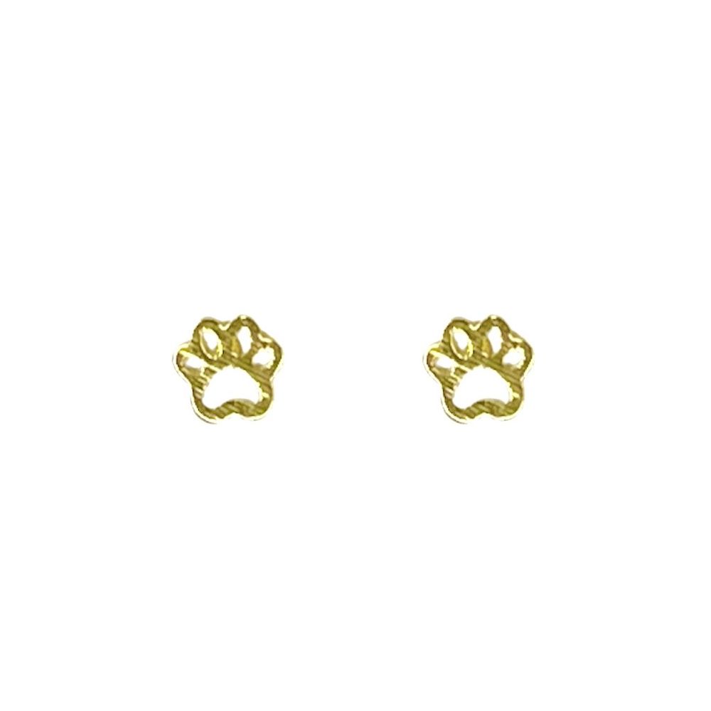Brinco Patinha Banhado A Ouro 18K - 0000000075268 - RC JOIAS BY RUDI