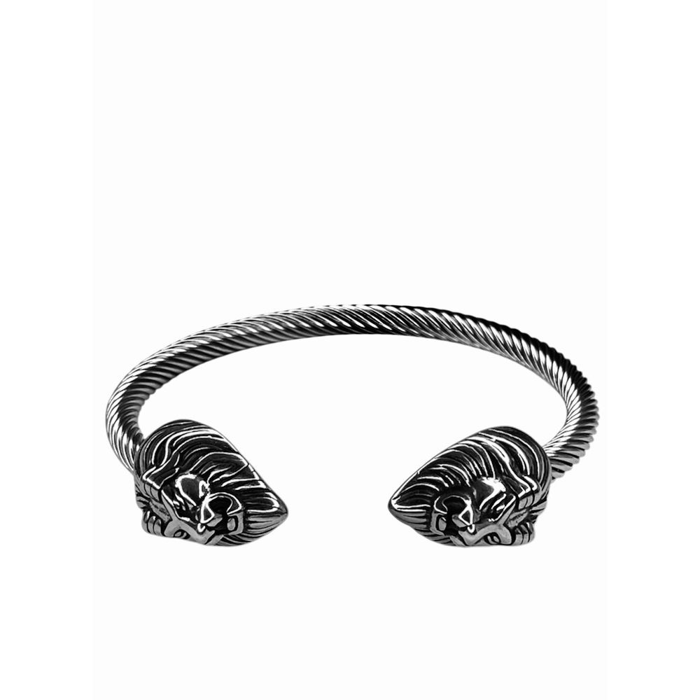 Pulseira Bracelete Leão Aço Inoxidável - 00000000... - RC JOIAS BY RUDI