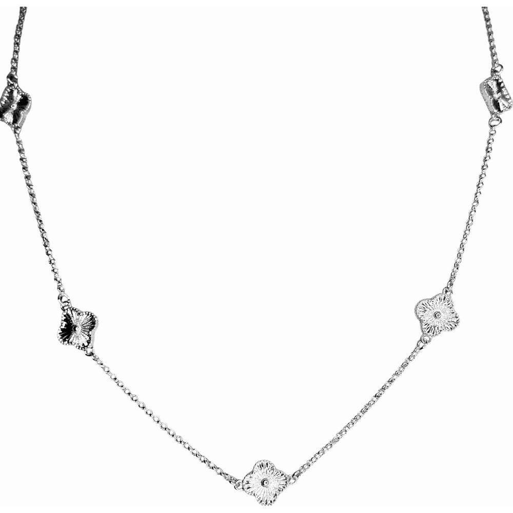 Colar Seis Trevos Dour Banhado A Prata 925 - 00000... - RC JOIAS BY RUDI
