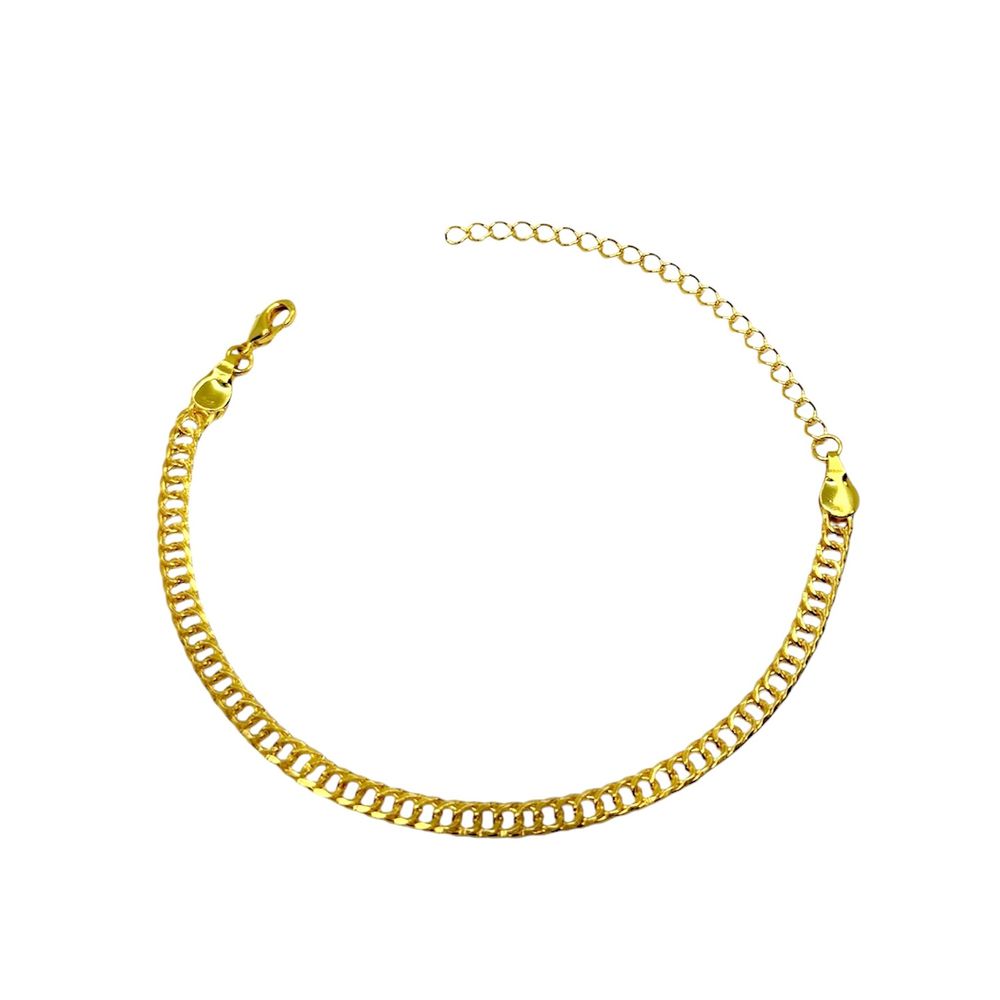 Pulseira Grumet Duplo Banhado A Ouro 18k - 0000000... - RC JOIAS BY RUDI