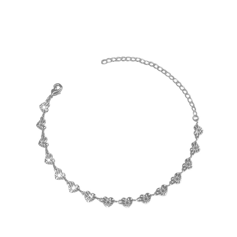 Pulseira Coração Contínuo Banhado A Prata 925 - 00... - RC JOIAS BY RUDI