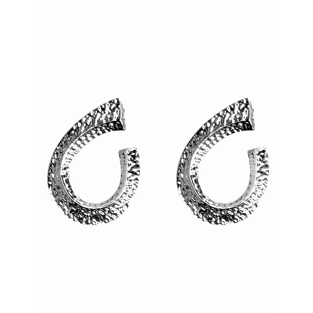 Brinco Caracol Banhado a Prata 925 - 0000000113915 - RC JOIAS BY RUDI