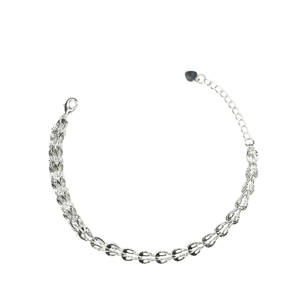 Pulseira Peruana Feminina Banhado A Prata 925 - 0... - RC JOIAS BY RUDI