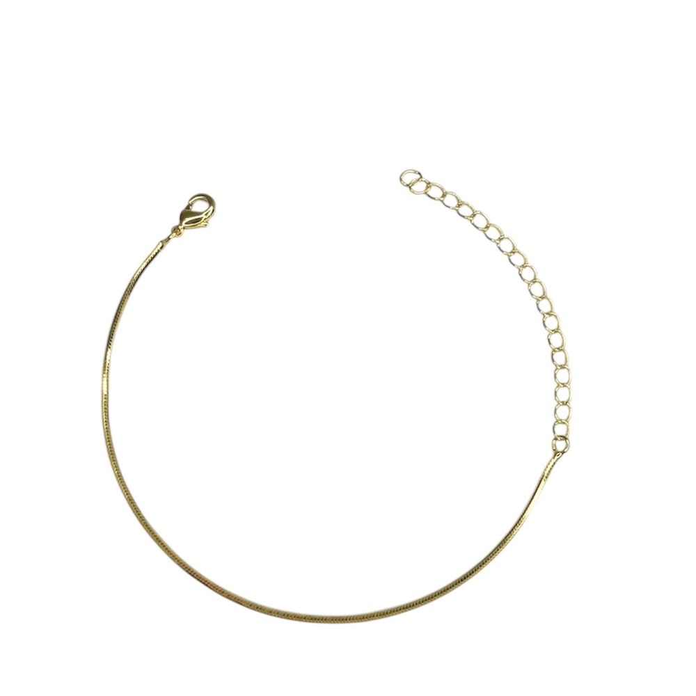 Pulseira Rabo Rato Quadrado Banhado A Ouro 18k - 0... - RC JOIAS BY RUDI