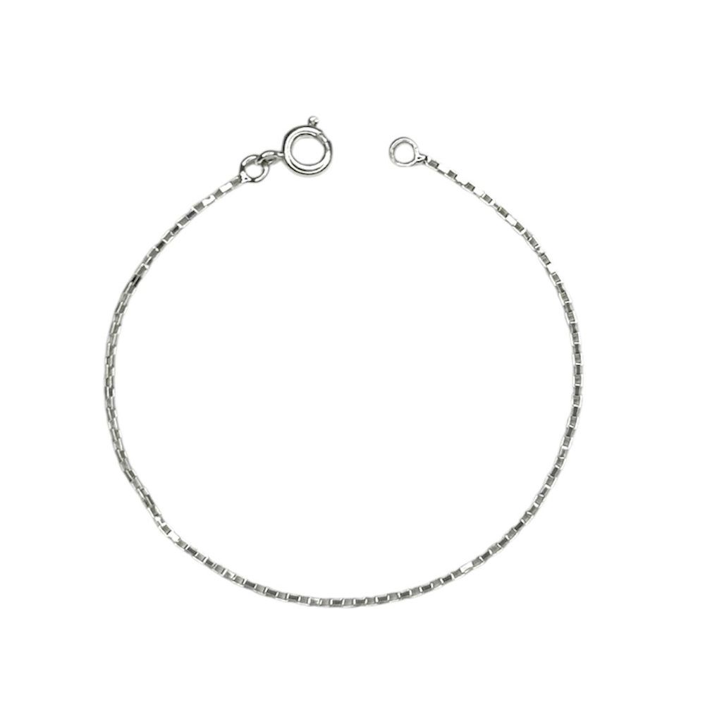 Pulseira Tijolinho Infantil 15 cm e 1 m Banhado A ... - RC JOIAS BY RUDI