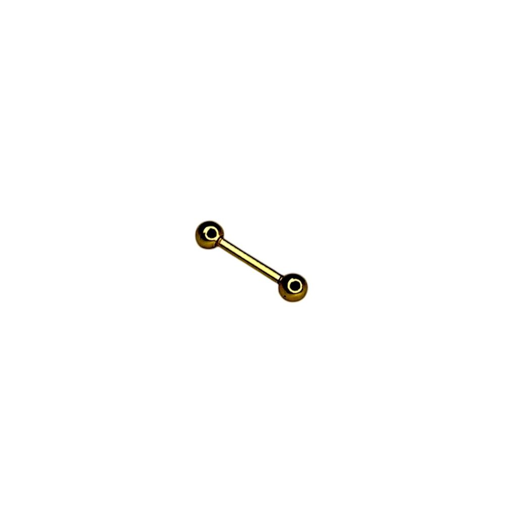 Piercing Bolinha Banhado A Ouro 18k - 000000007604 - RC JOIAS BY RUDI