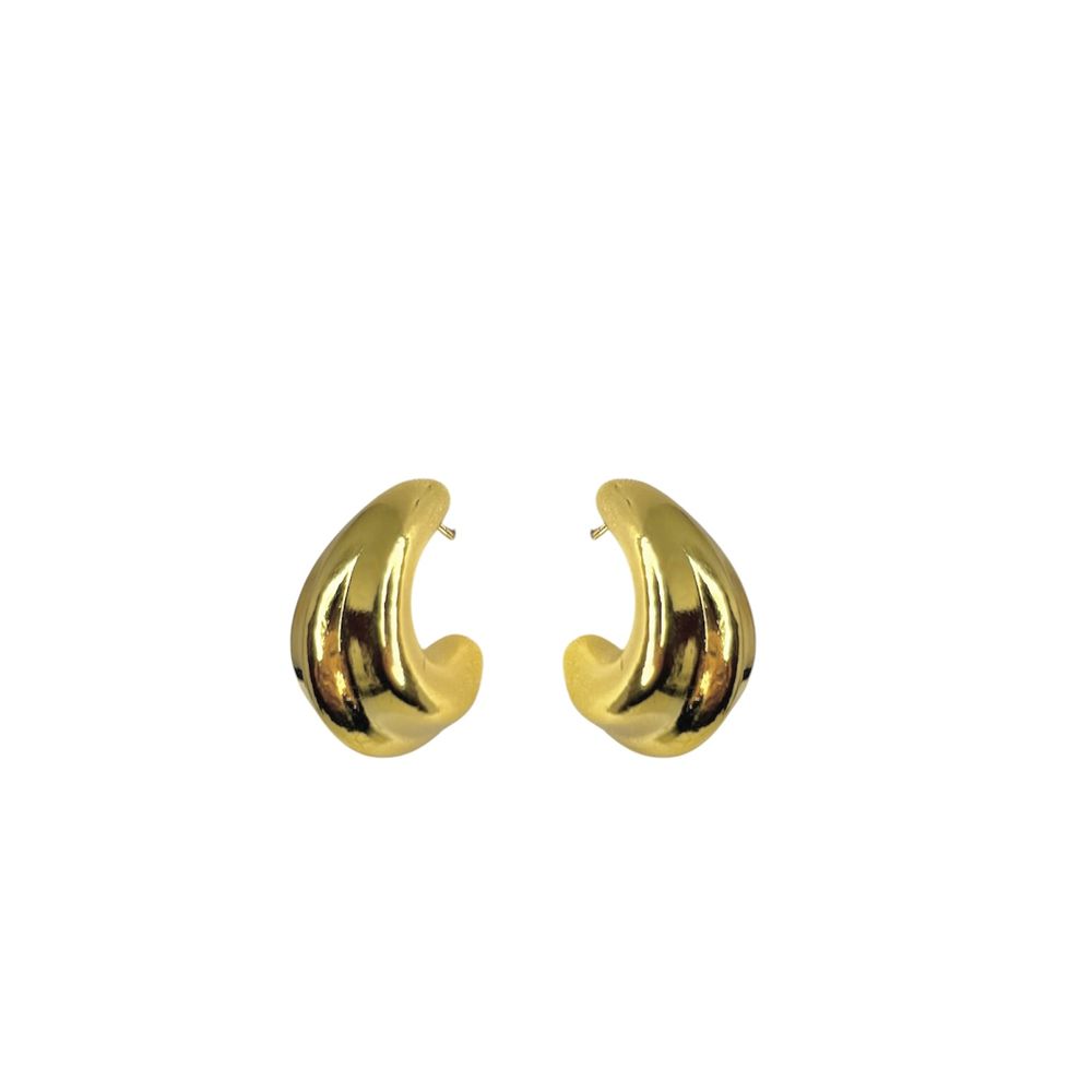 Brinco Gota Cacho AB Banhado A Ouro 18K - 00000001... - RC JOIAS BY RUDI