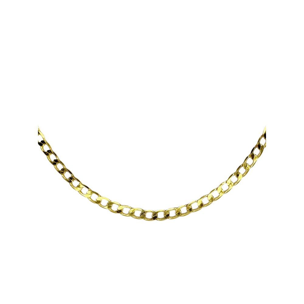 Colar Grumet Chapada Banhado A Ouro 18K - 00000000... - RC JOIAS BY RUDI