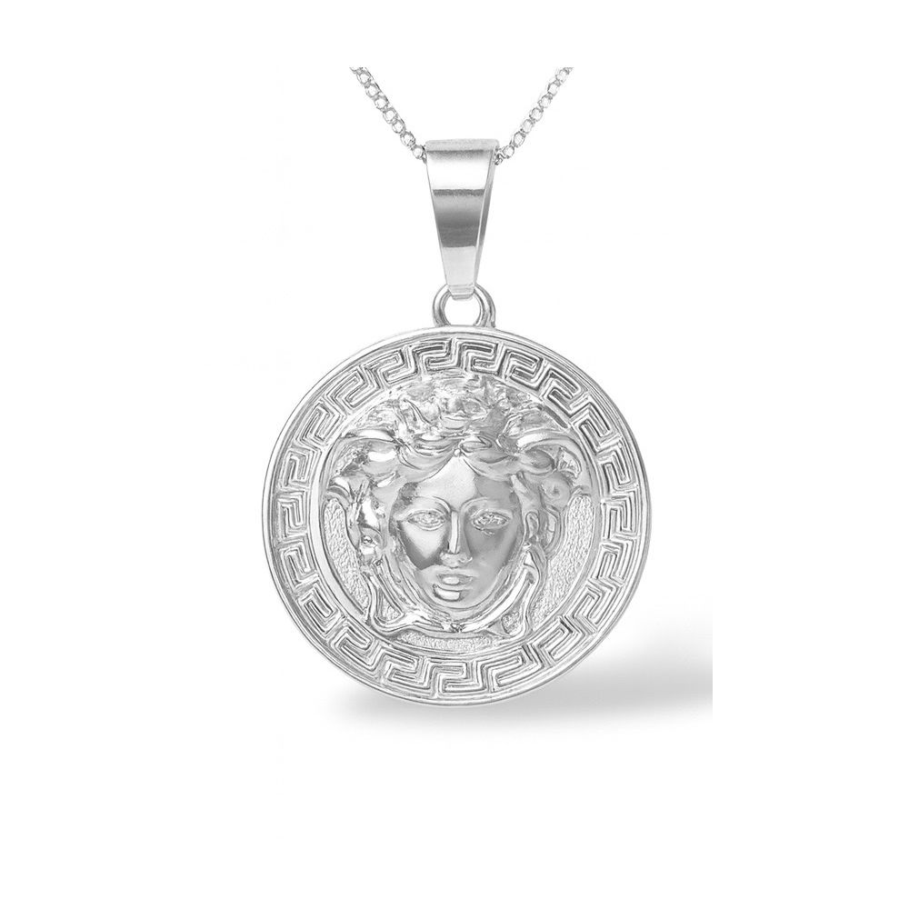 Pingente Zamac Versace Banhado A Prata 925 - 00000... - RC JOIAS BY RUDI