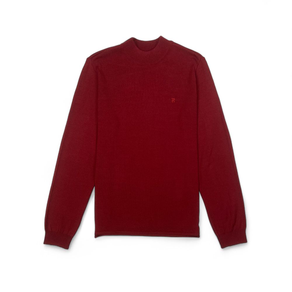 SUETER MASCULINO PREMIUM GOLA ALTA BORDÔ - RHOUKER