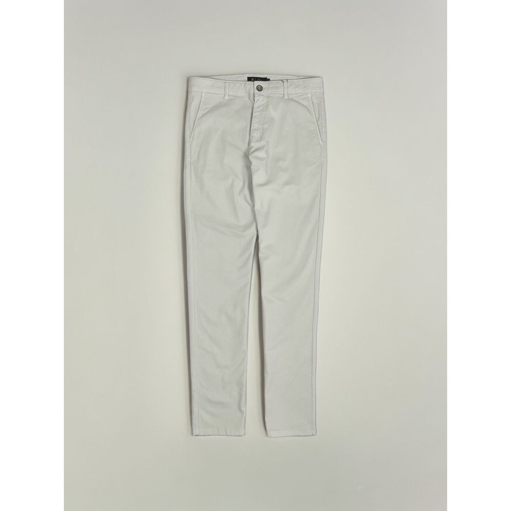 CALÇA CHINO RHOUKER SLIM FIT SARJA CRU 100% ALGODÃ... - Rhouker
