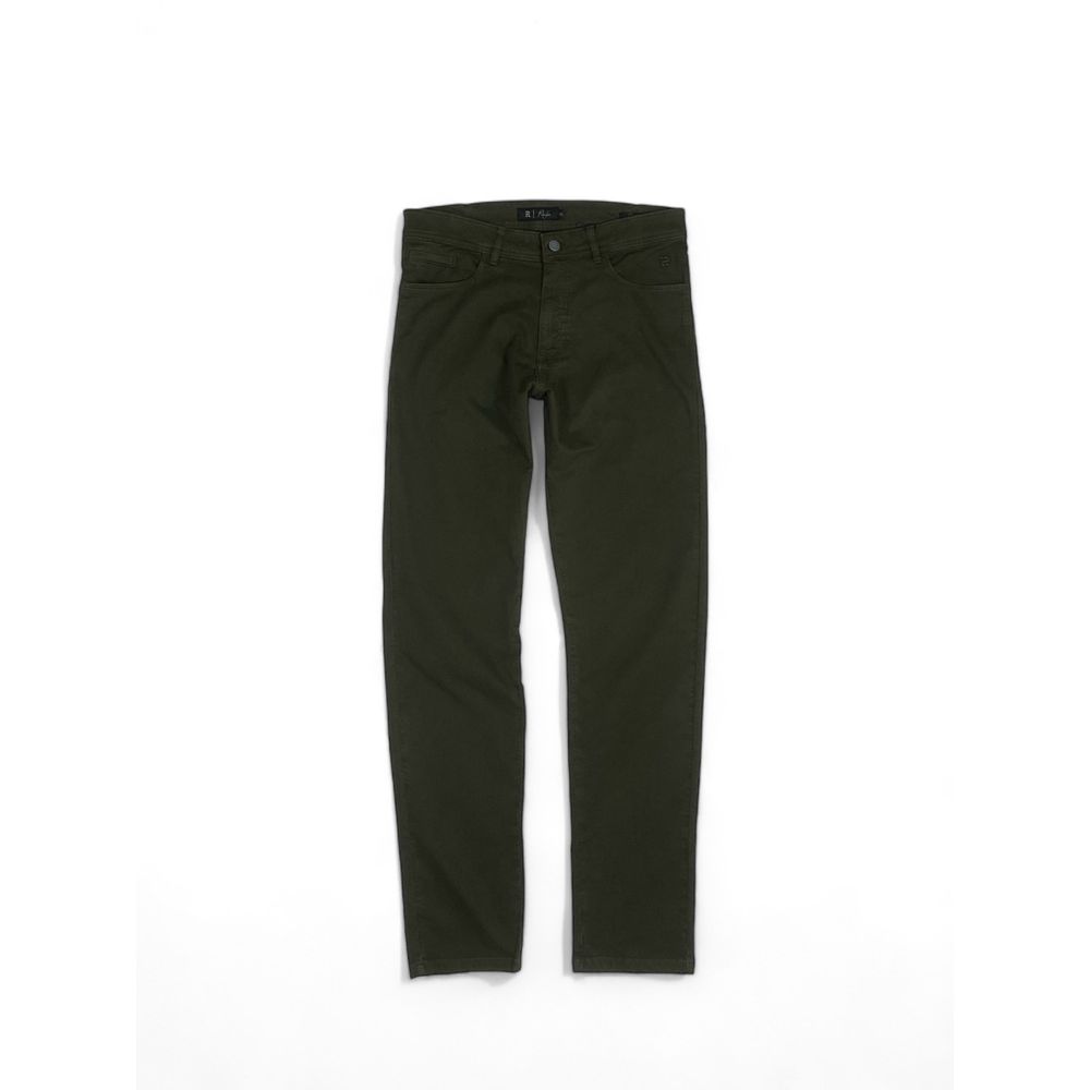 CALÇA SARJA SKINNY RHOUKER VERDE 100% ALGODÃO - Rhouker