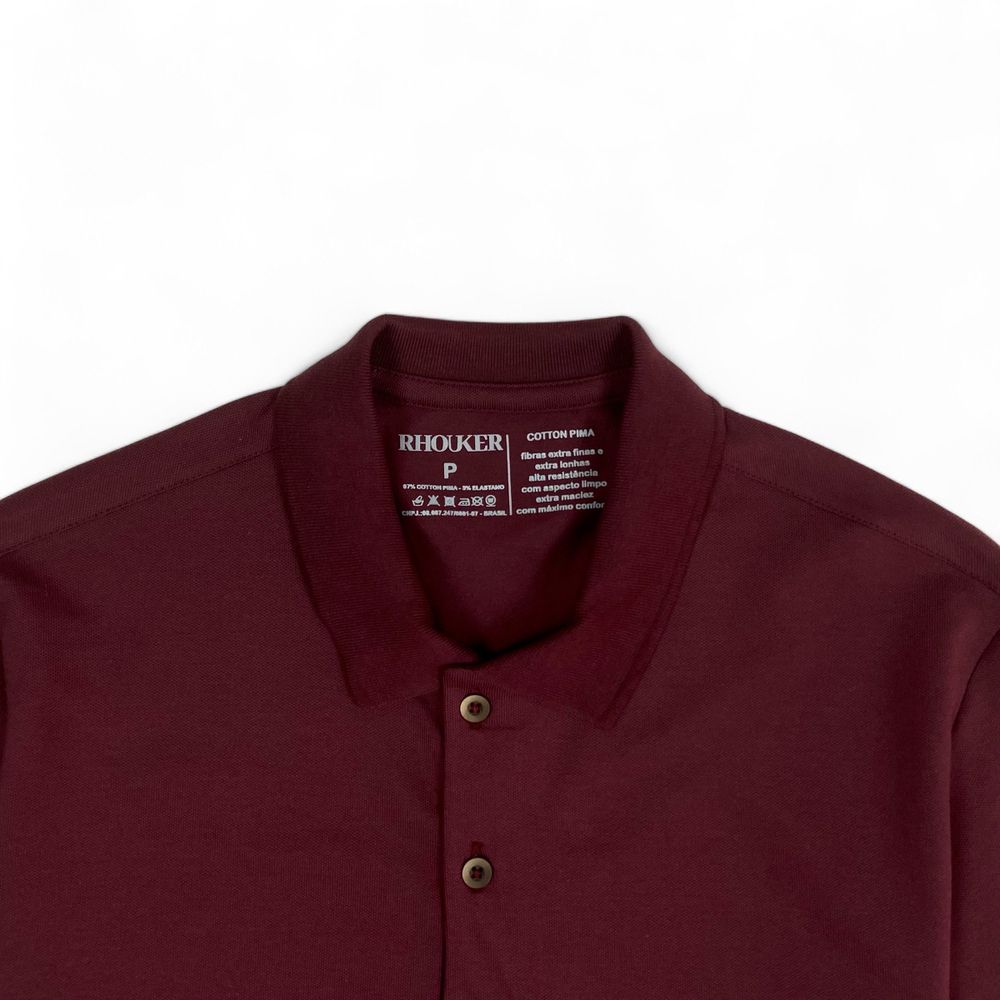 POLO PIMA PIQUET BORDO RHOUKER - Rhouker