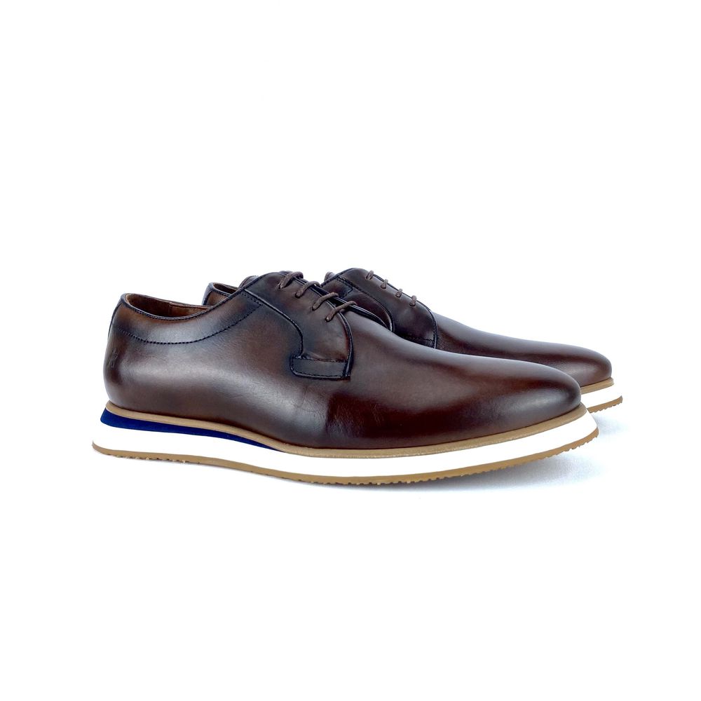 SAPATO MASCULINO DERBY CAFÉ - SOUL RHOUKER - Rhouker