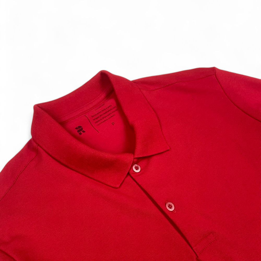 POLO PIMA PIQUET VERMELHO RHOUKER - Rhouker