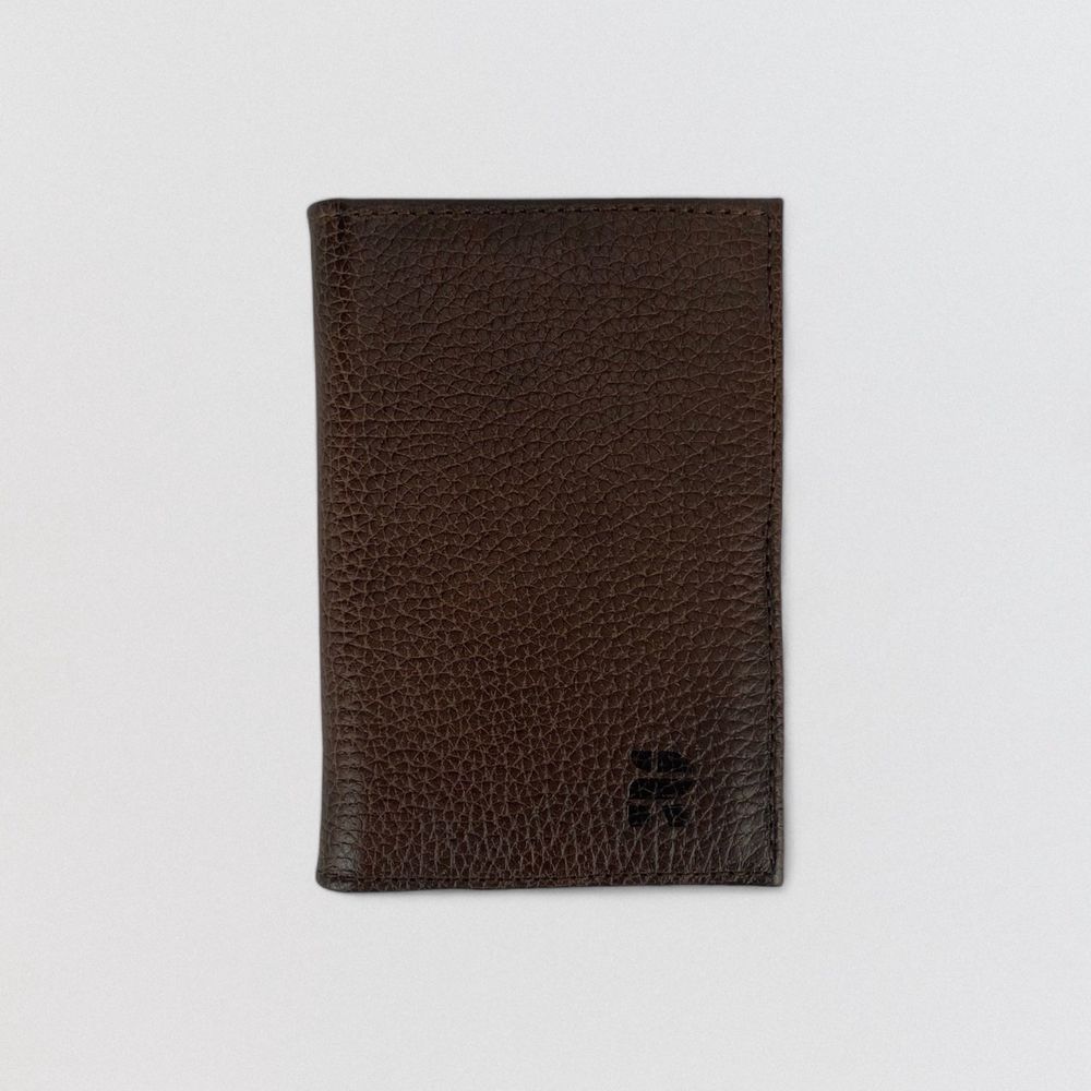 CARTEIRA RHOUKER MINIMALISTA COURO CONHAQUE - Rhouker