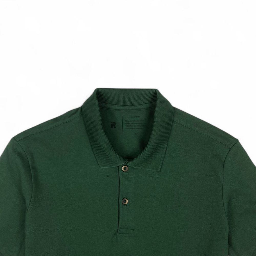 POLO PIMA PIQUET VERDE MISTÉRIO RHOUKER - Rhouker