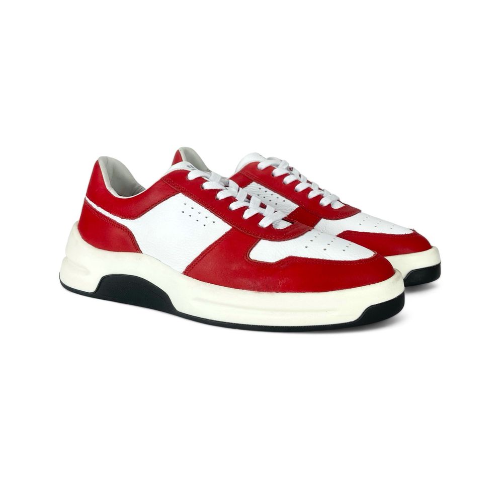 TÊNIS CASUAL RECORTES - HYPER RED RHOUKER - Rhouker