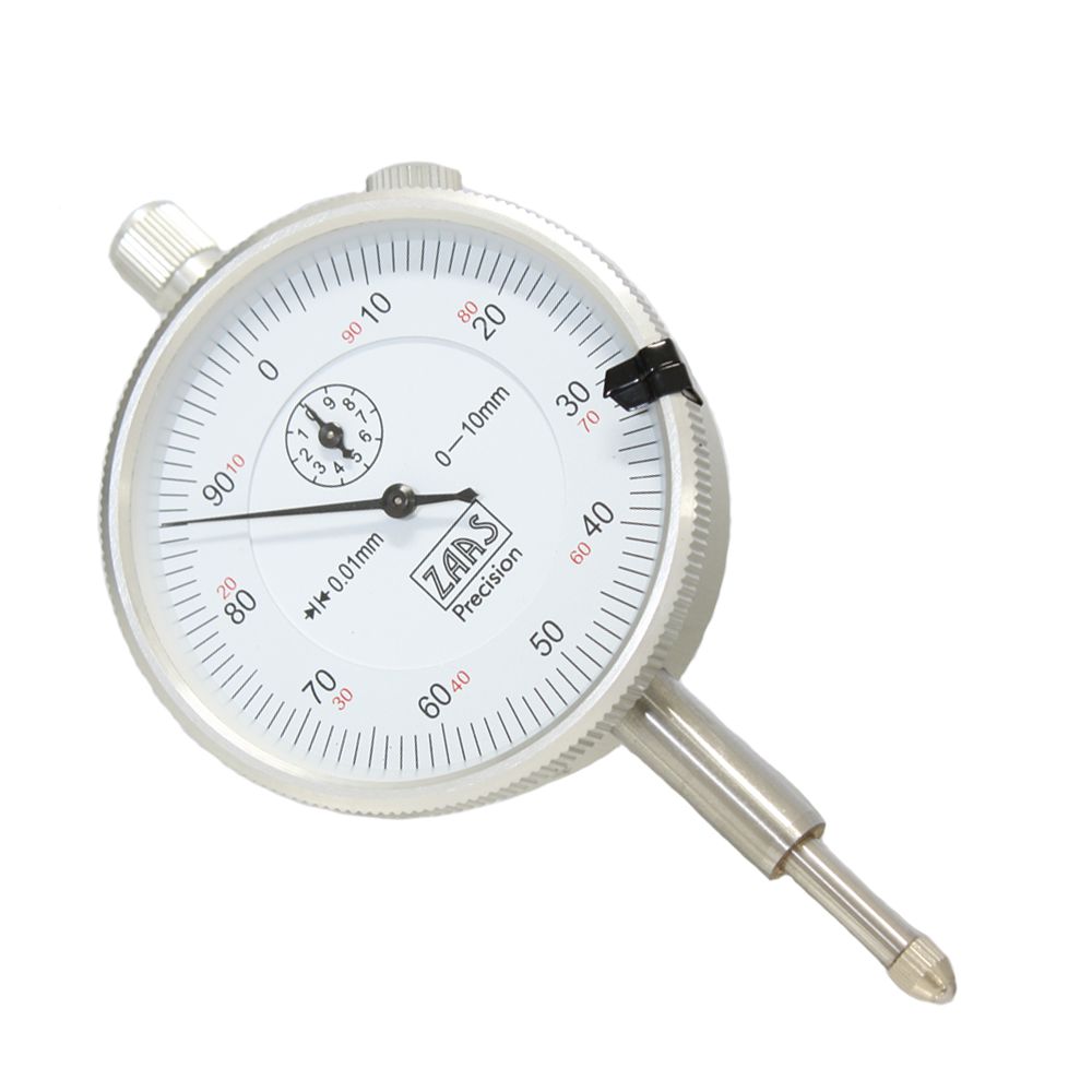 Relógio Comparador 0 a 10mm com Graduação de 0,01mm 3,0001 ZAAS - Ritec Máquinas e Ferramentas