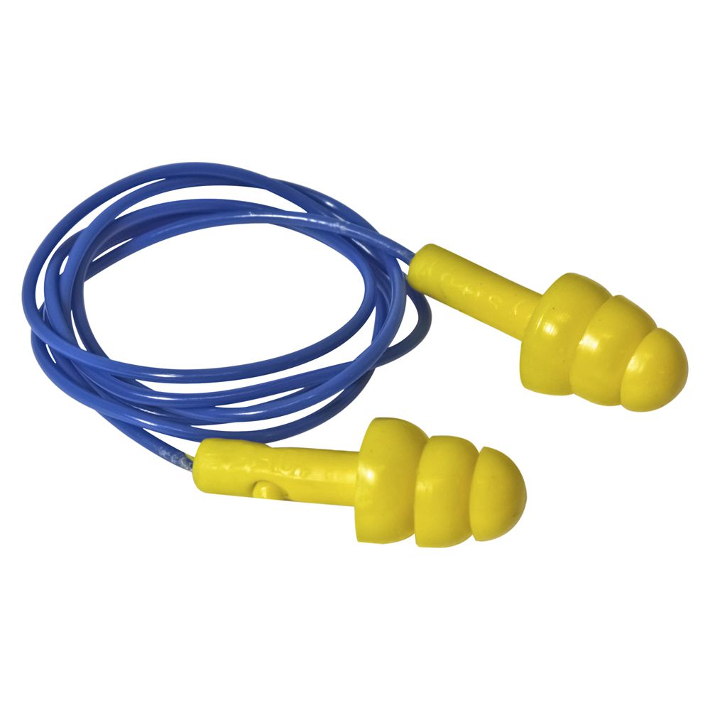 Protetor Auricular Copolímero Cordão PVC 15DB PPA 01 PROTEPLUS