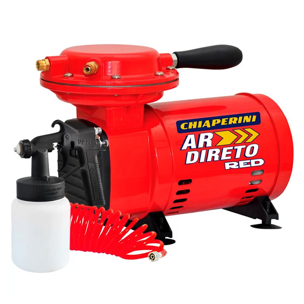 Compressor Ar Direto Red 1/3 HP Bivolt - Chiaperini - Ritec Máquinas e Ferramentas