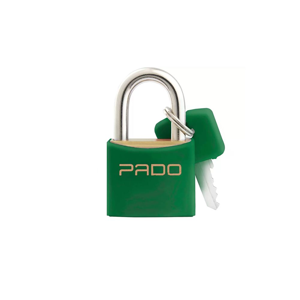 Cadeado Cores Verde 30mm - LT-30 - PADO