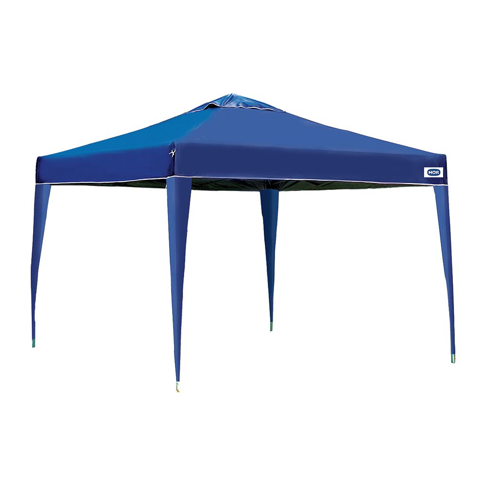 Tenda Gazebo Oxford com Silvercoating Azul (3m x 3m) - MOR