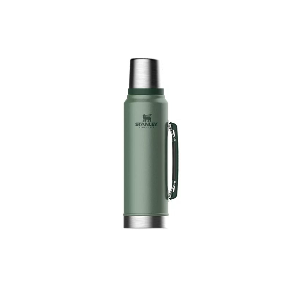 Garrafa Térmica Classic Hammertone Green 1L - STANLEY