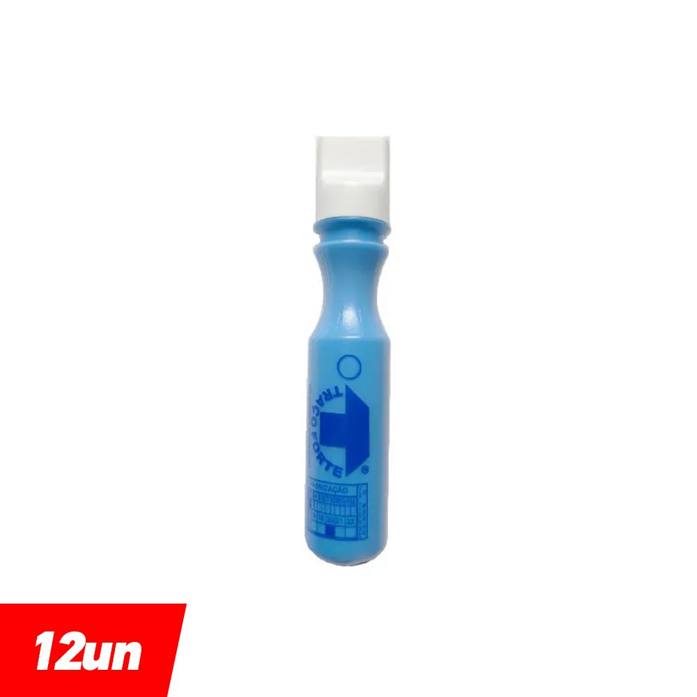 Marcador Industrial Azul 3mm 60ml (12 Unidades) - Baden