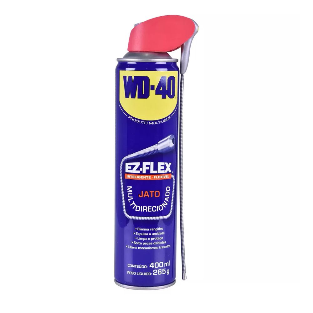 Óleo Lubrificante Desengripante EZ-FLEX 400 mL - WD-40 - Ritec Máquinas e Ferramentas