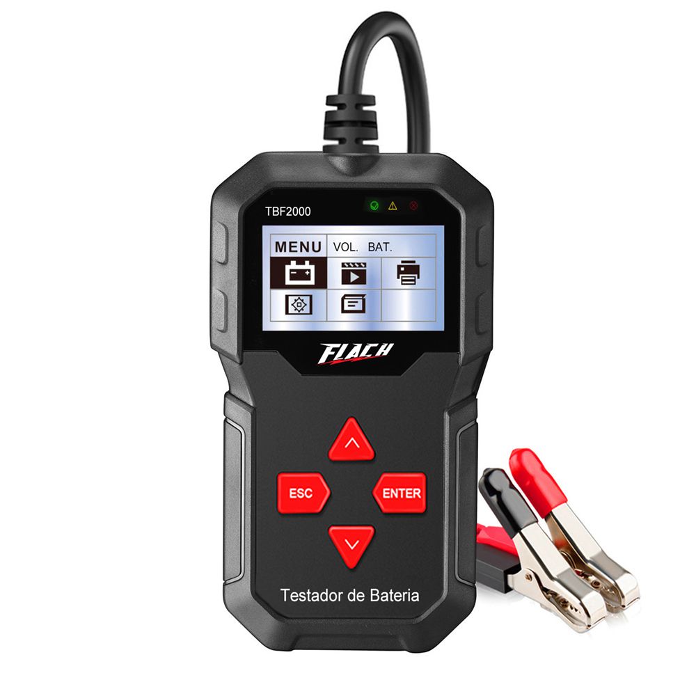 Testador de Baterias Digital 12V TBF-2000 - FLACH