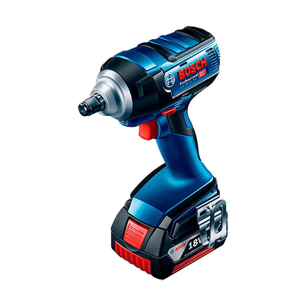 Chave de Impacto a Bateria de ½'' GDS 18 V-EC 250 250Nm 18V, 2 Baterias 4,0Ah, 1 Carregador BIVOLT em Maleta Bosch - Ritec Máquinas e Ferramentas