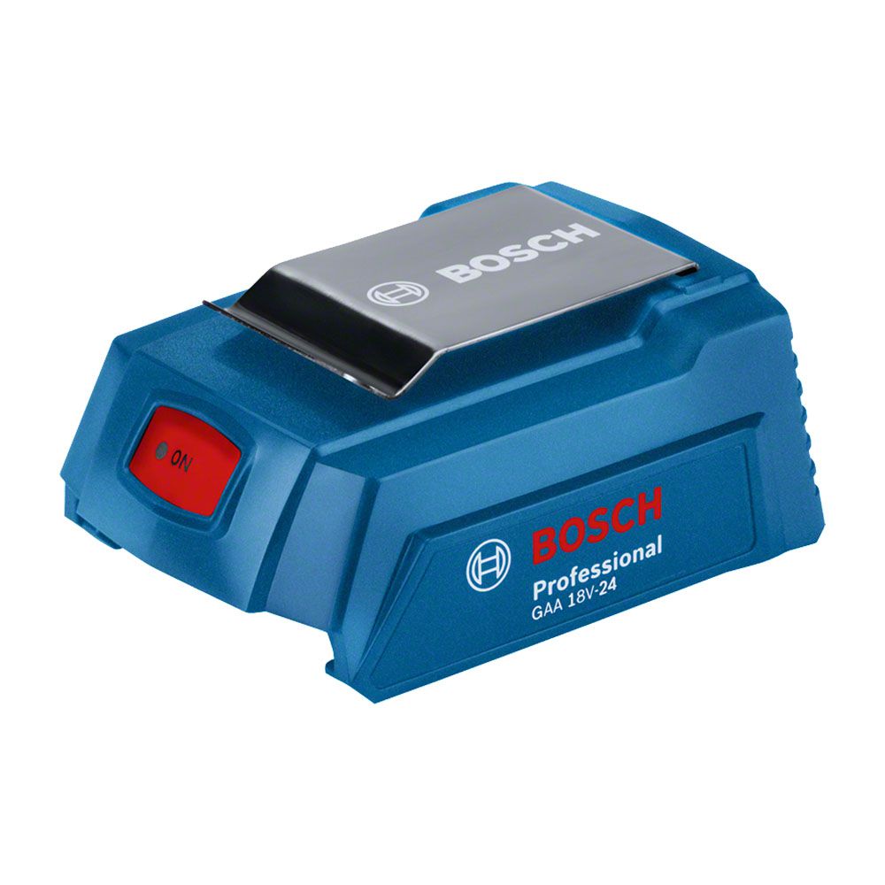 Adaptador de Carregador Portátil USB GAA 18V-24 (Power Bank), 18V, sem Bateria e sem Carregador Bosch 