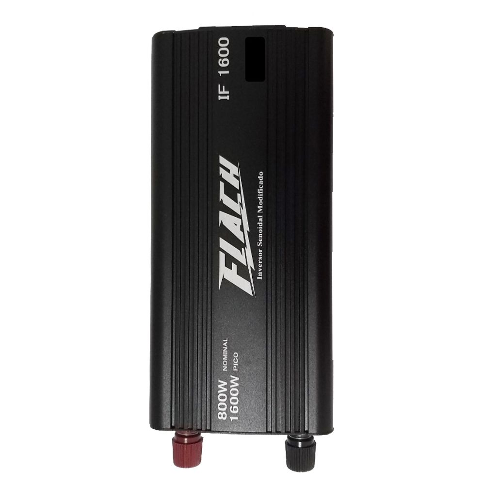 Inversor de Tensão 1600w 12v/220v 800w Nominal If1600-1 Flach