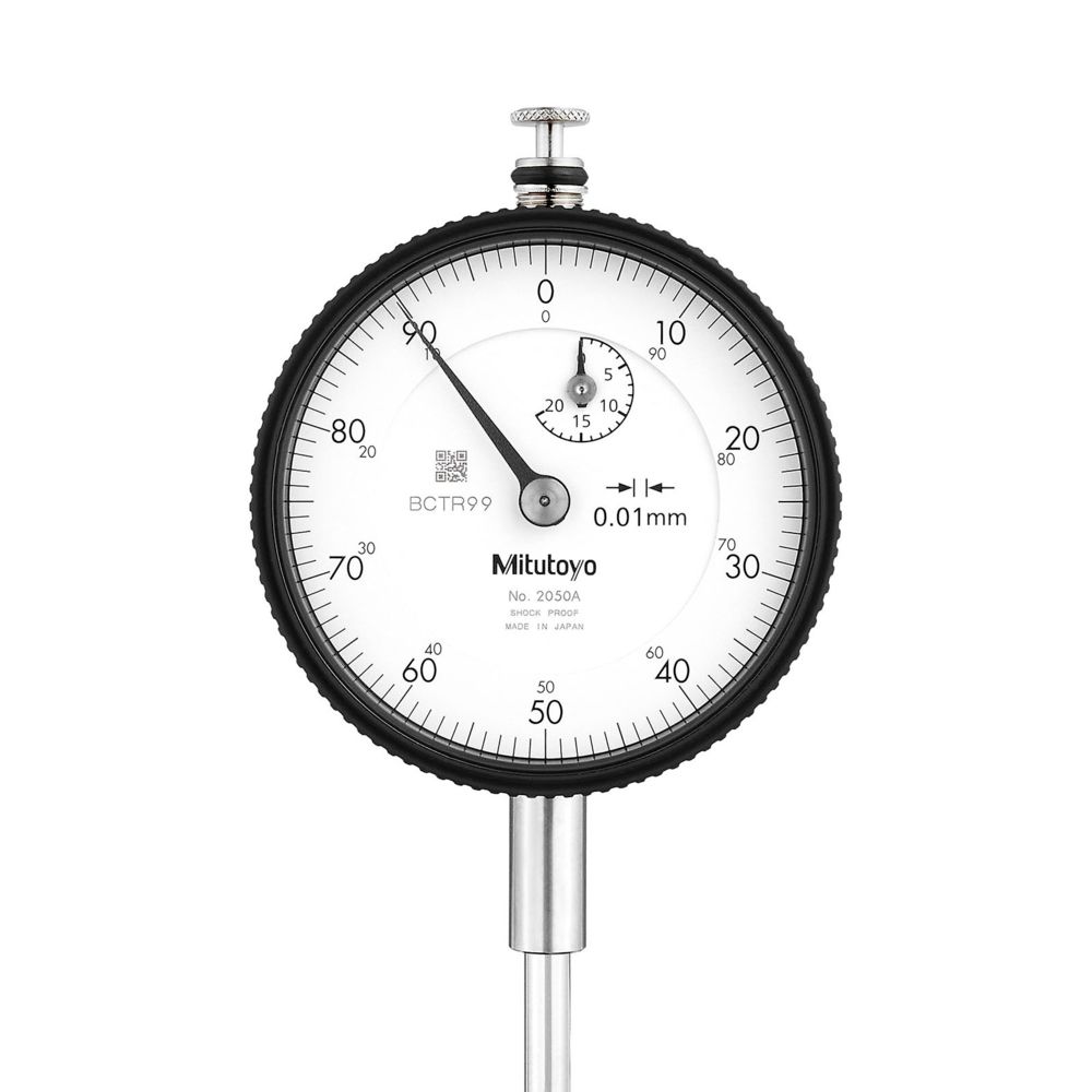 Relógio Comparador Modelo Com Curso Longo 20mm 0,01mm 2050A - Mitutoyo - Ritec Máquinas e Ferramentas