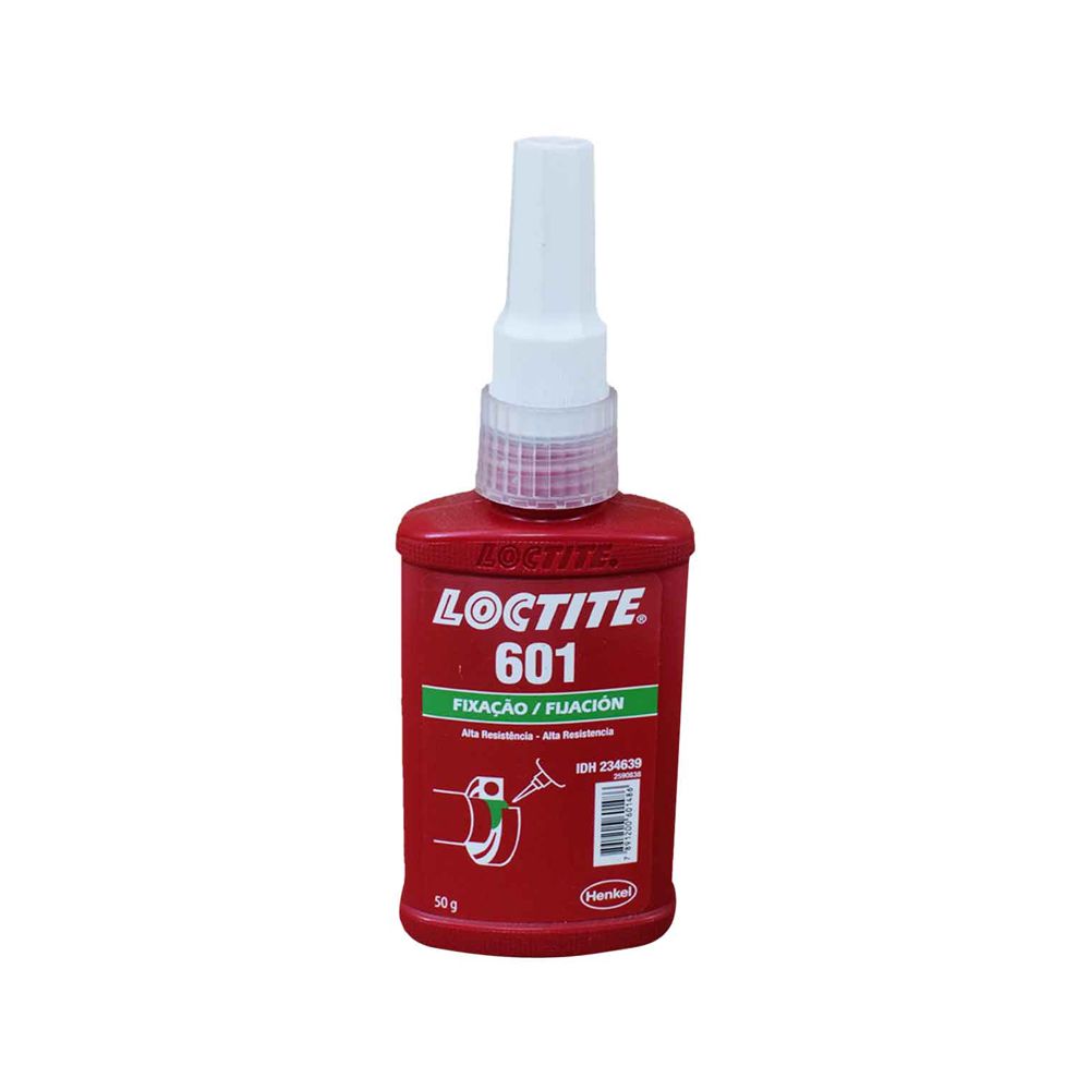 Adesivo Anaeróbico 601 Alta Resistência 50g - Loctite - Ritec Máquinas e Ferramentas