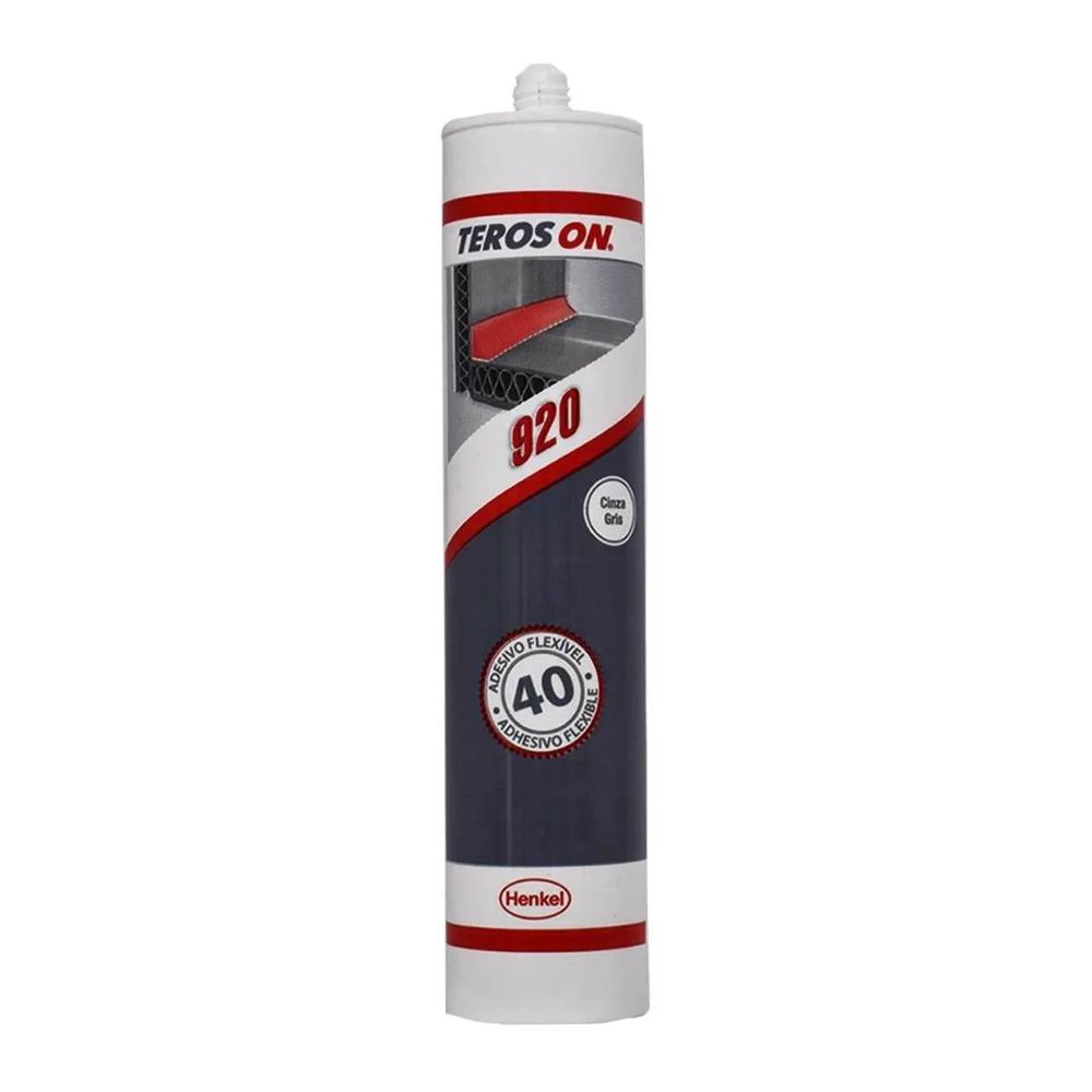 Adesivo Flexível TEROSON 920 Cinza 400g - Loctite - Ritec Máquinas e Ferramentas