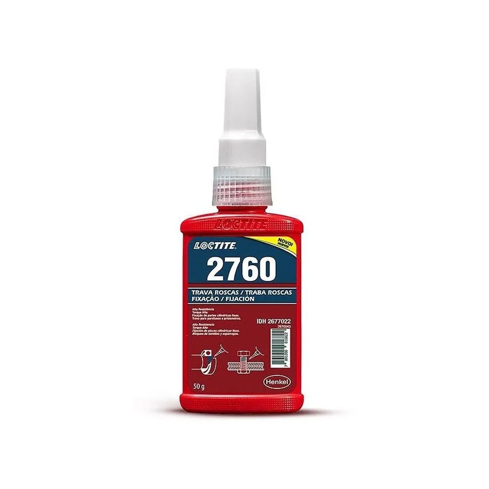 Trava Roscas Líquido 2760 TF 50g - Loctite - Ritec Máquinas e Ferramentas