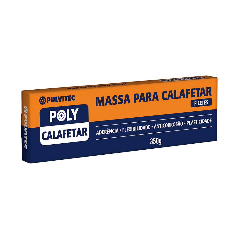 Massa para Calafetar Filetes 350g - Pulvitec - Ritec Máquinas e Ferramentas