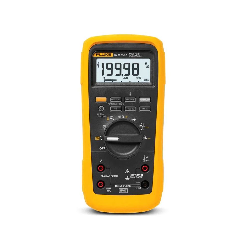 Multímetro Digital True-RMS Fluke 87V MAX - Fluke - Ritec Máquinas e Ferramentas