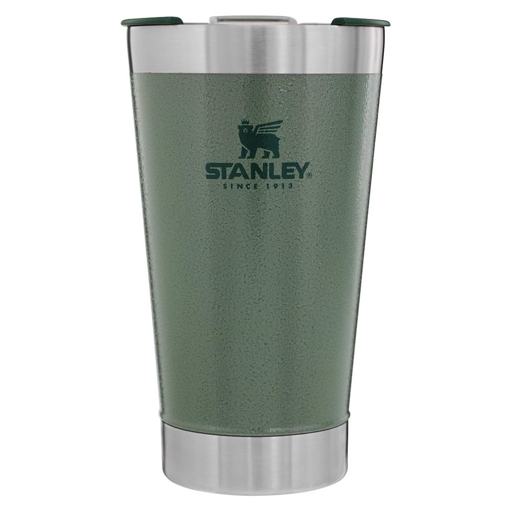 Copo Térmico de Cerveja c/ Tampa Hammertone Green 473ml - STANLEY - Ritec Máquinas e Ferramentas